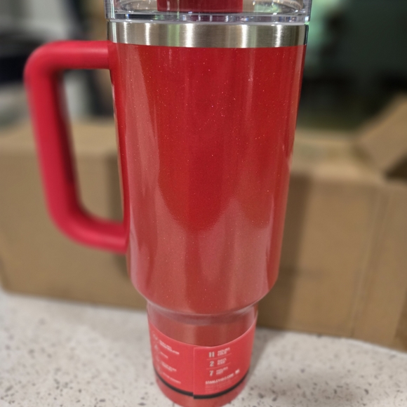 Stanley Scarlet Quencher Mug - Picture 3 of 5